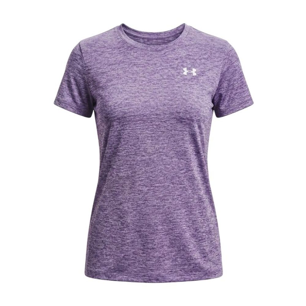 Under Armour Womens/Ladies Twist Short-Sleeved T-Shirt / Purple